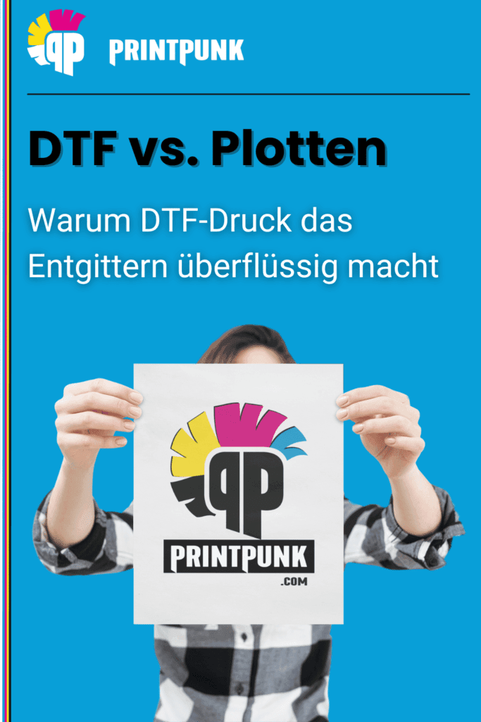 Warum DTF-Druck das Entgittern überflüssig macht
