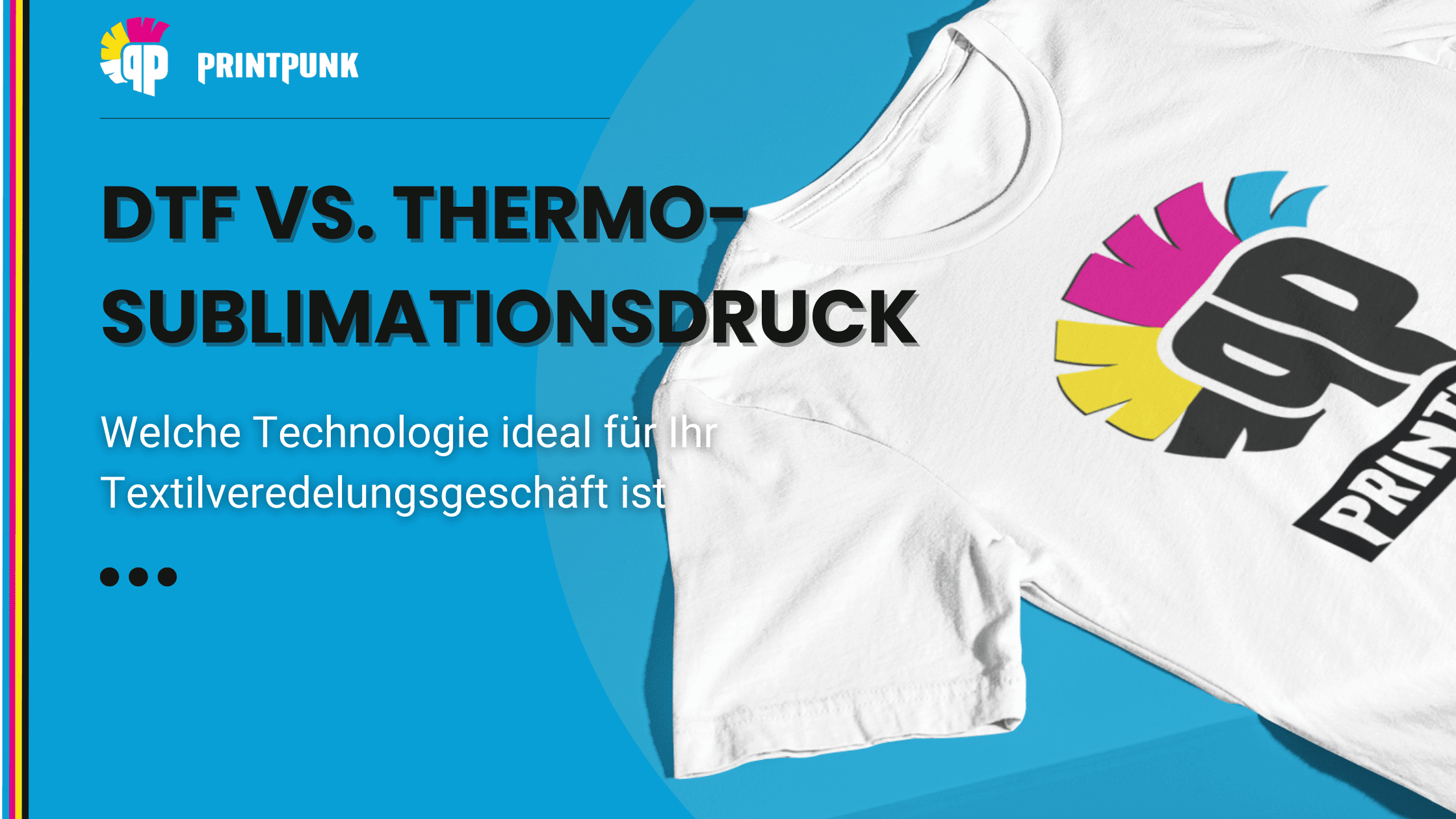 Unterschiede zwischen Thermosublimationsdruck und DTF im Vergleich